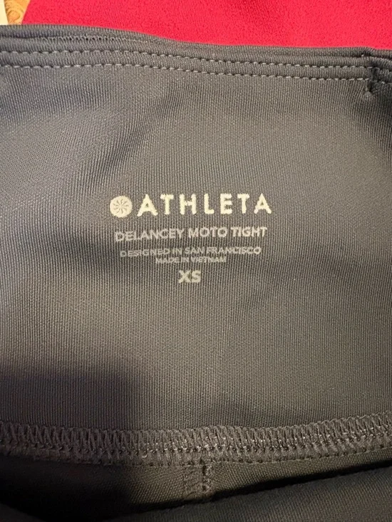 Women’s Athleta Delancey Moto Tight Size XS - Picture 7 of 7